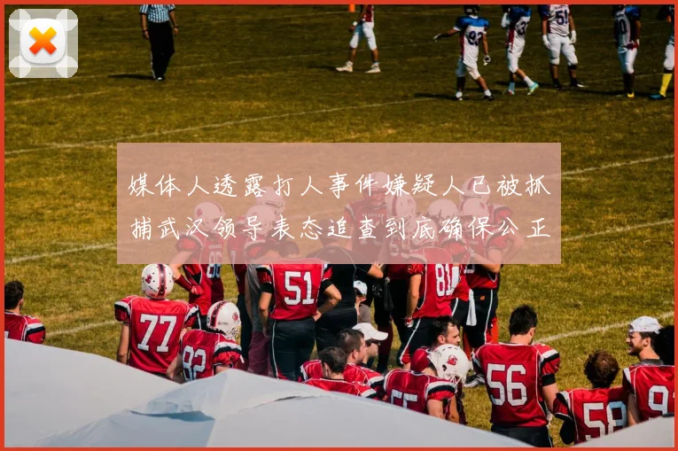 媒体人透露打人事件嫌疑人已被抓捕武汉领导表态追查到底确保公正处理